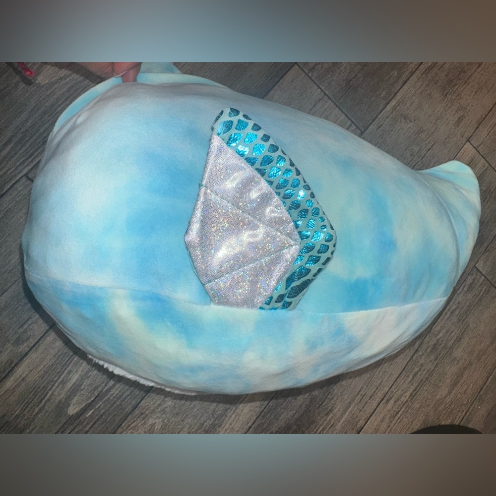 Original Squishmallows 24” XL Shantira Blue Pterodactyl Dinosaur Plush - Picture 12 of 13